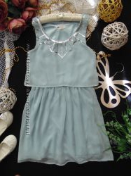 Шикарное нарядное шифоновое платье H&M