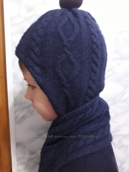 Зимний комплект Kimbaloo шапка шарфик