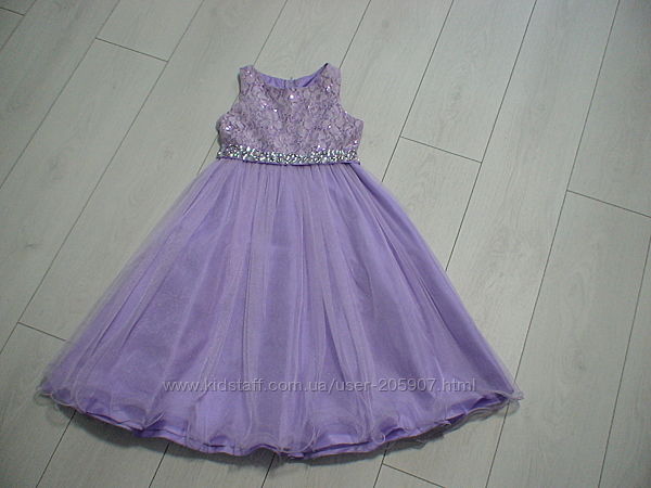 Красива лавандова сукня для Вашої дівчинки 128-140см.