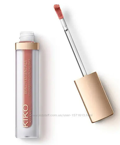 KIKO MILANO 3-в-1 матова помада для губ, обличчя та очей,3.2 мл