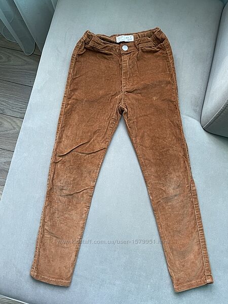 Мікровельвет джинси Zara розмір 122см Ідеальний стан