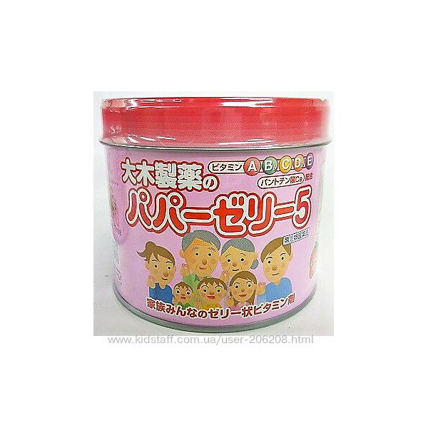 японские детские витамины Papa Jelly-5