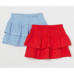 Красивые юбочки юбки H&M девочкам 4-6, 6-8 и 8-10 лет