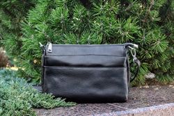 Шкіряна жіноча крос-боді, кольори в асортименті