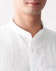 Рубашка Marks & Spencer лён L-XL