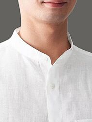 Рубашка Marks & Spencer лён L-XL