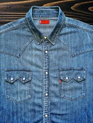 Рубашка джинсовая LEVIS оригинал XL