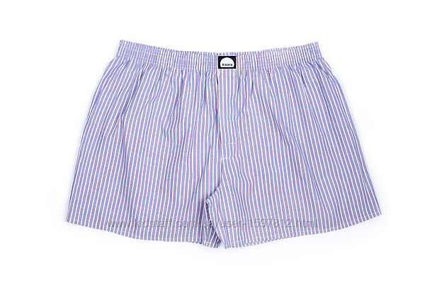 Чоловічі труси Hikaro боксери сімейні у смужку 3XL 9117546