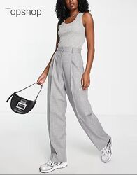 Женские брюки Topshop Mensy Tonic Pants In Grey Оригинал