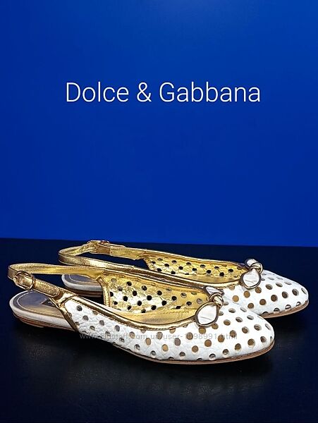 Кожаные босоножки Dolce Gabbana Оригинал Винтаж