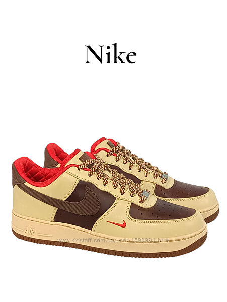 Кожаные кроссовки Nike Air Force 07 Оригинал