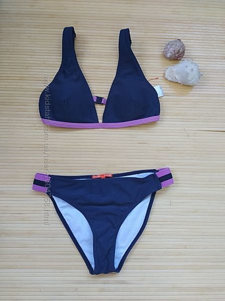 Спортивный купальник синий формованная чашка ilse jacobsen дания