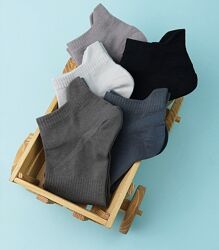 Чоловічі котонові укорочені шкарпетки