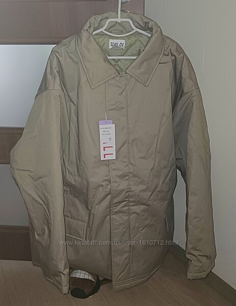 Куртка тепла, великого розміру 8-10XL