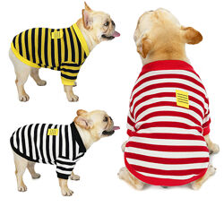 Реглан одежда для собак толстовка кофта футболка для французского бульдога