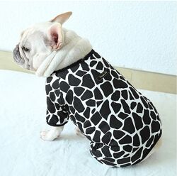 Пижама одежда для собак французского бульдога мопса футболка комбинезон