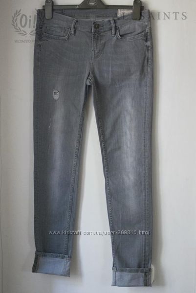 Стильнючие Allsaints Gray Raysun Pipe Skinny оригинал
