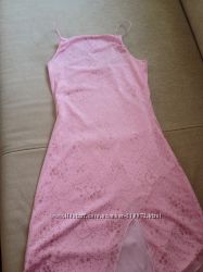 Розовое итальянское  платьице для выпускного или вечеринки