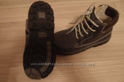  новые  ботинки на меху 23 размер chicco из Италии