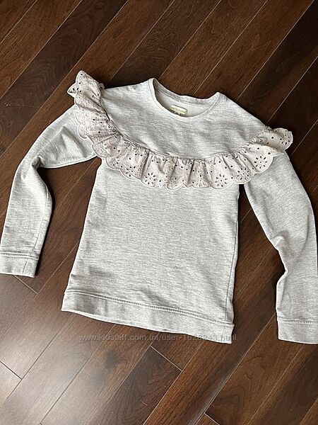 Толстовка котонова Vertbaudet, 138 см