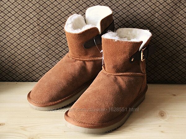 Уггі esmara 3625122101 оригінал натуральна замша і овчина 38,39,40,41 нові