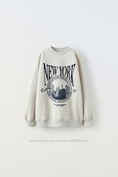 Утеплений світшот толстовка Zara 