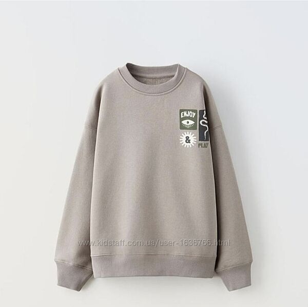 Утеплений світшот толстовка кофта Zara