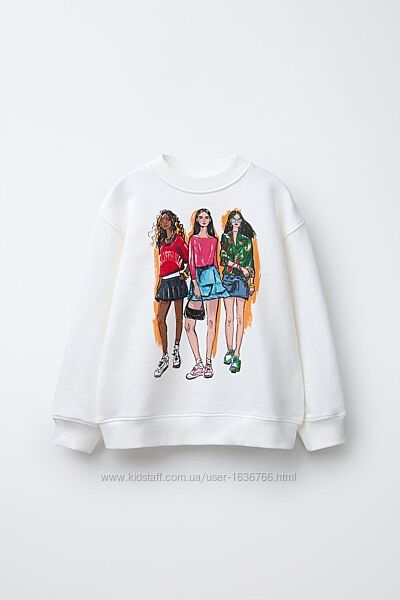 Світшот тринитка Zara