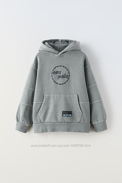 УТЕПЛЕНИЙ СВІТШОТ ХУДІ Zara