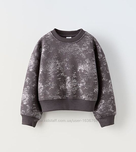 Тепла толстовка кофта світшот zara 