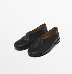 Шкіряні балетки MASSIMO DUTTI, розмір 41