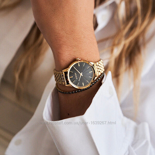 Годинник жіночий BURKER Emily Gold Black