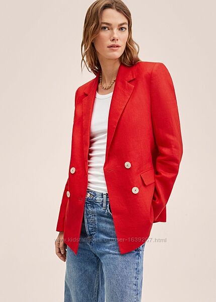 Лляний піджак Mango, розмір L