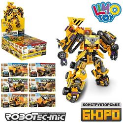 Конструктор Limo Toy KB 170 Стройтехника трансформер 6в1 587 деталей