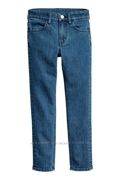  новые мужские джинсы H&M  Skinny Fit Jeans  14