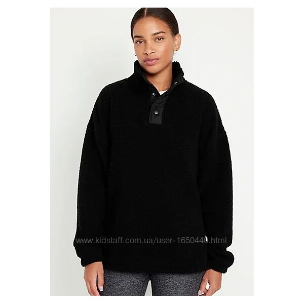 Old Navy Размер S теплая Туника пуловер из шерпы свитшот кофта Оригинал