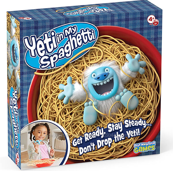 Настольная игра Yeti in My Spaghetti Йети в спагетти Hasbro Play Monster