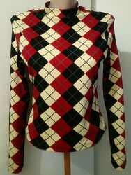 Гольф р.40-42, бренд Shein, принт  різнокольорова клітина