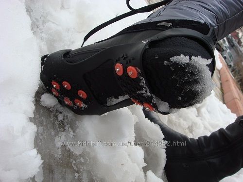 Ледоступы, ледоходы-антискользящие накладки  на обувь  от 4 до21 шипов