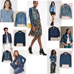 Джинсовая куртка стрейч демисезонная джинсова джинсовка