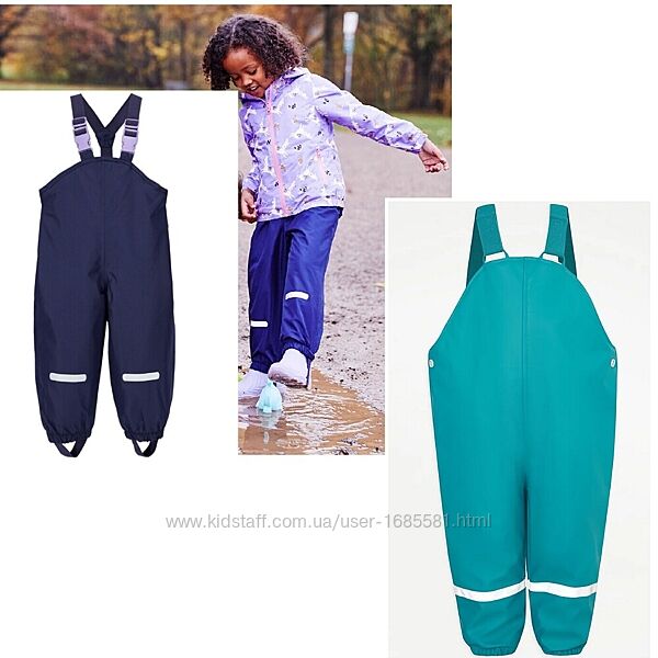 Штаны грязепруф демисезонный полукомбинезон непромокаемые штаны дождевик