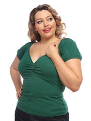 Зелена футболка Collectif 24/6XL           