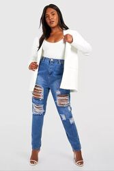 Рвані джинси Boohoo 16/2XL               
