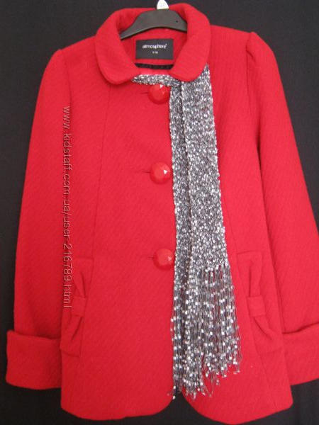 Стильное демисезонное пальто 42-44 размер