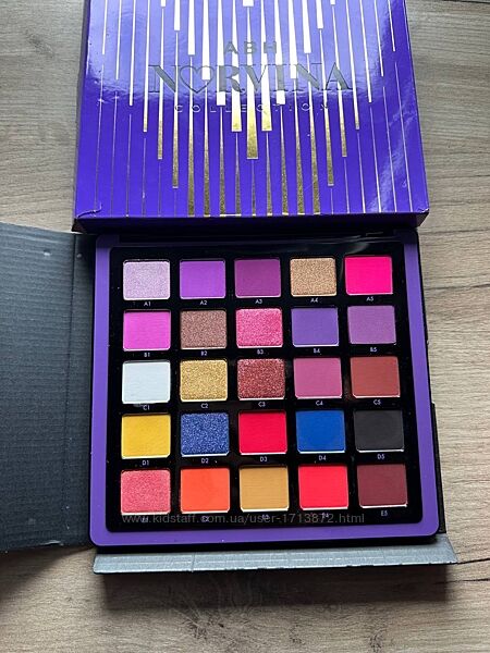Палетка тіней anastasia beverly hills norvina pro  vol.1