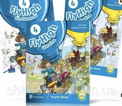 Fly High 4 UKRAINE, Pupil&acutes book  Activity Book  FUN GRAMMAR Pearson 