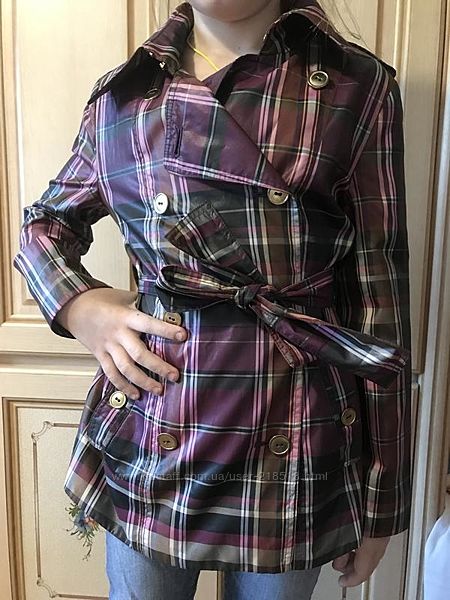 Плащ в клеточку супер красивый Clever