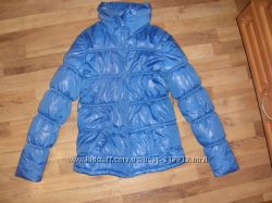 куртка синього кольору 46 - 48 розмір 