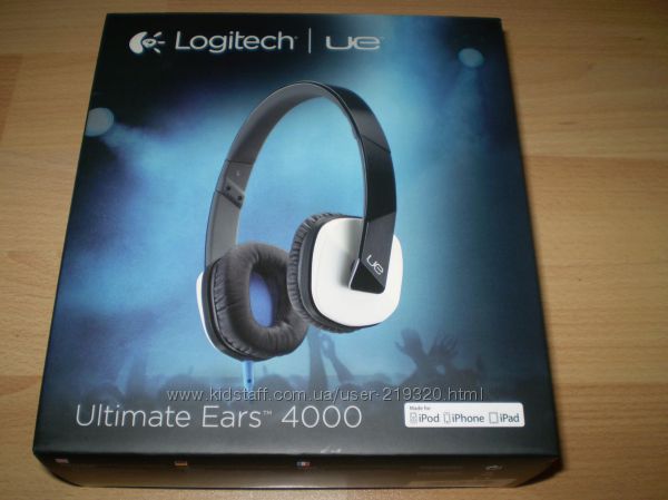 Наушники Logitech Ultimate Ears 4000. Эксклюзивная модель by Castrol