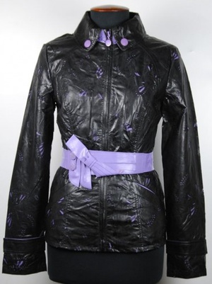 Курточки из эко-кожи любимой фирмы Tafika -р. 42